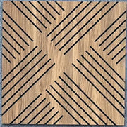 Matrix Cross Square Acoustic Wall Panel PET-006 image 0