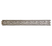 DGM16-G Silver Embossed Border 8.5×102.5 cm image 0