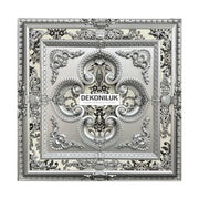 DK90-G Silver Square Palace Ceiling 90×90 cm image 0