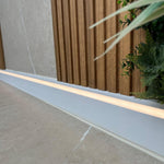 DIS10020-D2 Istanbul Paintable Baseboard with LED 10 cm image 4