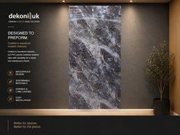 Dark Stone Marble PVC Panel MD244-22 image 0