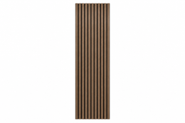 Walnut Effect Slatted Acoustic Wall Panel – AP-7