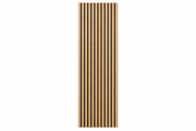 Golden Oak Effect Slatted Acoustic Wall Panel – AP-8