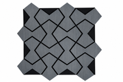 Graphite Interlock Geometric Acoustic Wall Panel – WP8-A
