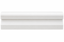 Modern White LED Channel Decorative Skirting Board DT11520-D2