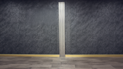 Grey Wave PVC Wall Panel HS-034-1