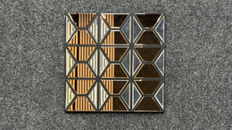 Luxe Geometric Mirror Acoustic Panel - HS-028