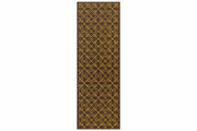 Black & Gold Geometric Polymer Wall Panel HS-041-1
