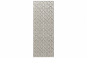 Silver Metallic Geometric Polymer Wall Panel HS-41-4