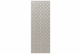 Silver Metallic Geometric Polymer Wall Panel HS-41-4