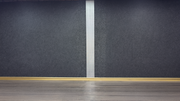 Silver Metallic Geometric Polymer Wall Panel HS-41-4