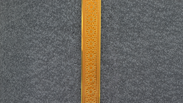 Gold Arabesque Decorative Wall Trim HS-58