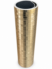 Gold Mosaic Stick-On Foam Wall Panel - MW-003