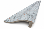 Ash Grey Stone Effect Curved Wall Panel - PSP-01
