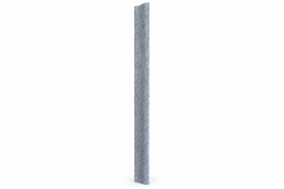 Ash Grey Stone Effect Curved Wall Panel - PSP-01