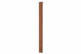 Warm Walnut Wood Effect Curved Wall Panel - PSP-03