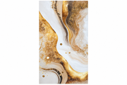 Luxury White & Gold Agate Onyx Effect PVC Wall Panel – PVC-12