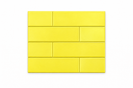 Gold Brick Effect Self-Adhesive Mirror Wall Panel SAM-115