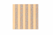 Rose Gold Decorative Stripe Design Self-Adhesive Mirror Wall Panel SAM-158