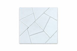 Silver Modern Mosaic Design Self-Adhesive Mirror Wall Panel SAM-211