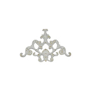 DGM23-BA White with Gold Palace Ceiling Corner Motif 27×18 cm image 0