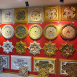 DO90-G Silver Oval Palace Ceiling 90cm image 2