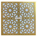 DSKP60-A Selcuk Gold Pvc Ceiling Panel 60*60 image 0