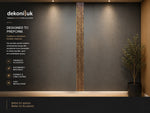 Wave Design Brown and Cooper PVC panel HS-035 image 1