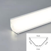 DIB-002 Illuminated Cornice Aluminum Profile LED Channel image 3