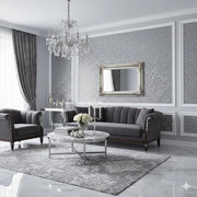 Reflection RF-G322 Silver Light Gray Glitter Wallpaper image 2