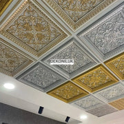 DKP60-D2 Avantgarde Paintable PVC Ceiling Panel 60×60 cm image 2