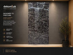 Dark Marble Pattern PVC Panel PVC-ED image 0