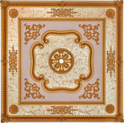 DK120-A Gold Square Palace Ceiling 120×120 cm image 0