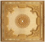 DK150-A Gold Square Palace Ceiling 150×150 cm image 0