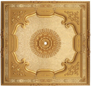 DK150-A Gold Square Palace Ceiling 150×150 cm image 0