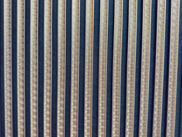 Engraved brushed bronze and Brown Acoustic Panel HS-049 image 0