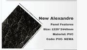 PVC-NEWA ALEXANDRE MARBLE PVC PANEL 122x244cm image 0