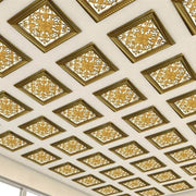 DKP60-A Avantgarde Gold PVC Ceiling Panel 60×60 cm image 3