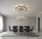 DY90-G Silver Star Palace Ceiling 90 cm image 1