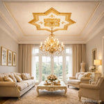 DY150-A  Golden Star Palace Ceiling 150 cm image 1