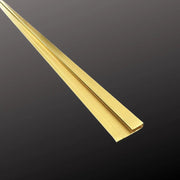 AL-BTS-A ALUMINIUM GOLD PVC PANEL FINISH TRIM image 0