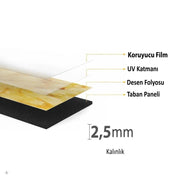 MD244-2 PVC PANEL 122x244cm image 1
