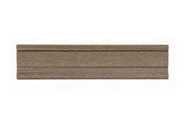 Taupe Wood Effect Decorative Skirting Board